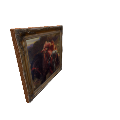 Lady & Knight Painting