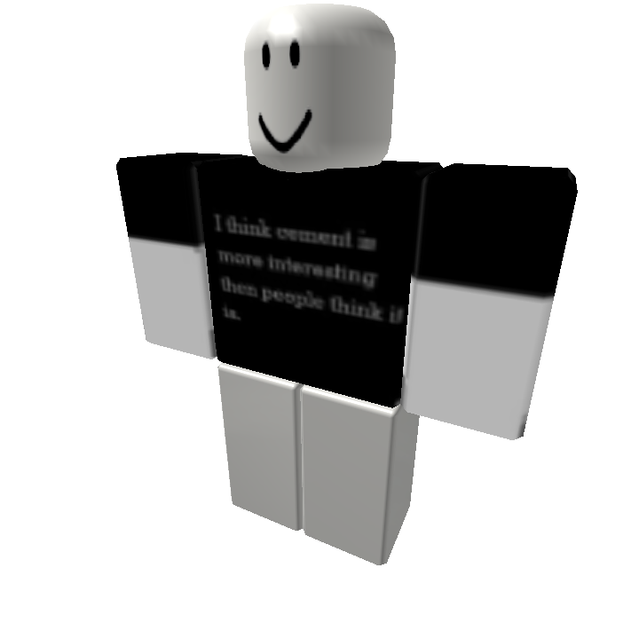 I think cement is more interesting...